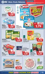 Gazetka promocyjna Combi - Prospekte - Gazetka - ważna od 10.06 do 10.06.2023 - strona 12 - produkty: altenburger, angebot, angebote, aufschnitt, babybel, Bad, baguette, bier, bierschinken, bio, braten, bratenaufschnitt, bratwurst, bresso, burger, camembert, creme, eis, grünländer, Käse, käsescheiben, milch, mini babybel, reis, Rügener, rügener badejunge, salakis, salami, schinken, Ti, wiltmann, wurst, ZTE