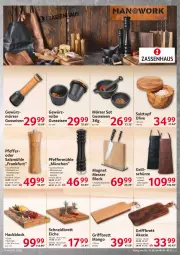 Gazetka promocyjna Selgros - Nonfood - Gazetka - ważna od 24.08 do 24.08.2022 - strona 7 - produkty: buch, Cognac, eis, gewürz, grill, Holz, LG, mango, messer, olive, oliven, pfeffer, Pfeffermühle, salz, Salzmühle, Schürze, Ti, topf