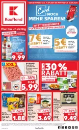 Gazetka promocyjna Kaufland - Prospekt - Gazetka - ważna od 25.09 do 25.09.2024 - strona 1 - produkty: alkohol, angebot, angebote, auto, bacardi, braten, coupon, coupons, eis, erde, fleisch, frosta, gutschein, hackfleisch, hackfleisch gemischt, jacobs, jacobs tassimo, kaffee, kaffeekapseln, kerze, lack, linsen, pils, pilsener, premium pils, purland, rabatt-coupon, reis, rind, rum, schoko, Schokolinsen, schwein, schwein und rind, sim, steiner, Sushi, Tasche, taschen, tasse, tassimo, Tchibo, telefon, Ti, tomate, tomaten, warsteiner, wein, ZTE