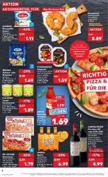 Gazetka promocyjna Kaufland - Prospekt - Gazetka - ważna od 25.09 do 25.09.2024 - strona 8 - produkty: alkohol, angebot, antipasti, aperol, asti, auer, beere, bio, cheddar, creme, Donut, doppio passo, Dr. Oetker, frischkäse, galbani, gemüsemais, getränk, grill, grillo, Hefe, HP, intermezzo, jalapeño, Käse, kirsch, mais, meggle, mozzarella, Mutti, olive, oliven, paprika, passo, pasta, peperoni, Peroni, pizza, primitivo, rel, rezept, rezepte, rotwein, salami, Sauerrahm, Schere, schinken, Ti, tomate, tomaten, weichkäse, wein, ZTE