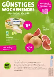 Gazetka promocyjna Denns Biomarkt - Prospekte - Gazetka - ważna od 17.12 do 17.12.2022 - strona 12 - produkty: angebot, angebote, auer, bio, camembert, dennree, drucker, eis, elle, Engel, erde, grapefruit, Käse, kerze, natur, Omep, reis, rezept, rezepte, rind, Ti, weichkäse, ZTE