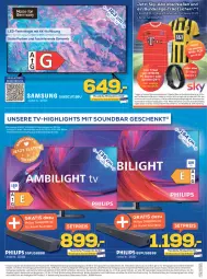 Gazetka promocyjna Berlet - Markt ändern > - Gazetka - ważna od 05.11 do 05.11.2023 - strona 3 - produkty: angebot, auto, consors finanz, eimer, eis, LG, mastercard, Philips, reis, ring, Schal, soundbar, Ti, tisch, Trikot