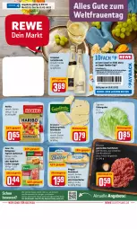 Gazetka promocyjna Rewe - Diese Woche im Angebot! - Gazetka - ważna od 12.03 do 12.03.2022 - strona 1 - produkty: aktionspreis, angebot, angebote, bolognese, braten, butter, coupon, coupons, eis, eisbergsalat, elle, fleisch, freixenet, grünländer, hackfleisch, haribo, Heu, Käse, knorr, knorr fix, lasagne, meggle, papier, payback, reis, rind, rindfleisch, rum, salat, schnittkäse, schwein, schweine, Streichzart, Ti, wein, weine