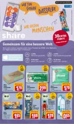 Gazetka promocyjna Rewe - Diese Woche im Angebot! - Gazetka - ważna od 12.03 do 12.03.2022 - strona 11 - produkty: aktionspreis, Alwa, Bau, beere, bio, brombeere, brunnen, coupon, drink, eis, hafer, Haferdrink, himbeer, küche, Küchen, küchentücher, mineralwasser, papier, reis, riegel, Tasche, taschen, taschentücher, tee, Ti, toilettenpapier, tücher, wasser