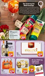 Gazetka promocyjna Rewe - Diese Woche im Angebot! - Gazetka - ważna od 12.03 do 12.03.2022 - strona 13 - produkty: aktionspreis, aperol, Bad, coupon, dusche, eis, ferrero, Ferrero Rocher, gin, Heu, kneipp, LG, merci, pflegedusche, reis, schaumbad, Ti, wein, weine