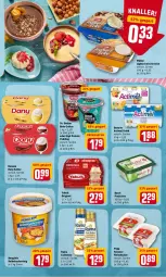 Gazetka promocyjna Rewe - Diese Woche im Angebot! - Gazetka - ważna od 12.03 do 12.03.2022 - strona 9 - produkty: actimel, actimel drink, aktionspreis, becel, culinesse, danone, danone actimel drink, Dany, dany sahne, Dr. Oetker, drink, eimer, eis, ente, fleisch, fleischsalat, gin, grütze, henglein, joghur, joghurt, joghurt mit der ecke, kuchen, Müller, Popp, pudding, rama, Rama Culinesse, reis, Rote Grütze, sahne, salat, Ti