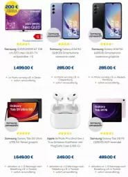 Gazetka promocyjna Euronics - Prospekte - Gazetka - ważna od 21.01 do 21.01.2024 - strona 4 - produkty: Apple, Apple AirPods, Apple AirPods Pro, kopfhörer, lavendel, Pods, qled, qled-tv, rel, Samsung, samsung galaxy, Samsung Galaxy A, smartphone, tablet, Ti, usb, wedel