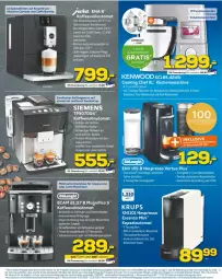 Gazetka promocyjna Euronics - Prospekte - Gazetka - ważna od 04.05 do 04.05.2022 - strona 11 - produkty: ACC, auto, ball, Bau, bohne, bohnen, Brei, caffe, Cap, cappuccino, chia, cin, delonghi, espresso, Intel, Jura, kaffee, kaffeegenuss, kaffeevollautomat, küche, Küchen, küchenmaschine, latte, latte macchiato, mac, macchiato, milch, nespresso, nuss, rel, Schneebesen, Spezi, tee, Ti, tisch, wasser, wasserfilter, Yo, ZTE