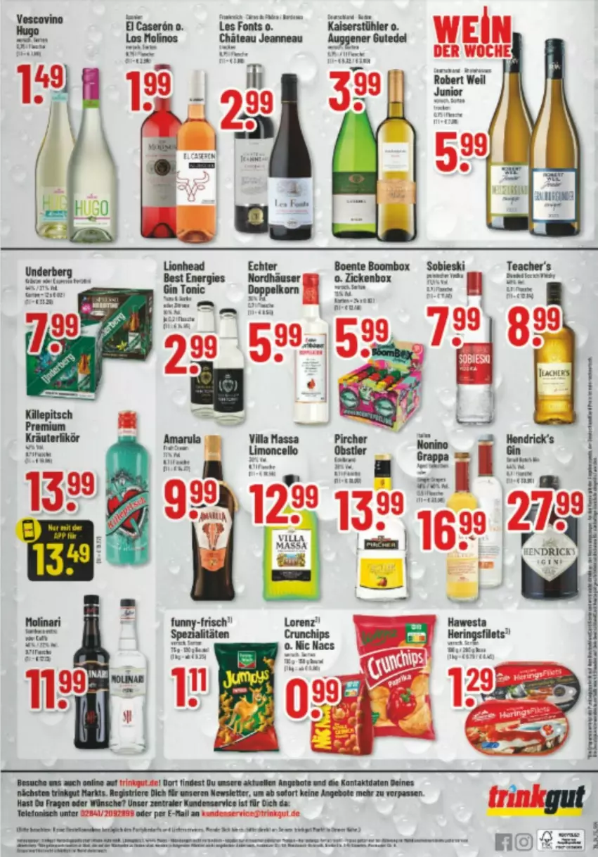 Aktueller Prospekt Trinkgut - Prospekte - von 15.07 bis 20.07.2024 - strona 6 - produkty: angebot, angebote, Elefant, elle, hawesta, wein