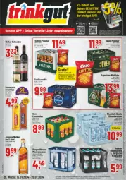 Gazetka promocyjna Trinkgut - Prospekte - Gazetka - ważna od 20.07 do 20.07.2024 - strona 1 - produkty: Michel Schneider, pils, pilsener, Ti, veltins, veltins pilsener
