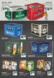 Gazetka promocyjna E Center - Angebote der Woche - Gazetka - ważna od 21.01 do 21.01.2023 - strona 19 - produkty: alkohol, aust, bett, bier, clausthaler, getränk, getränke, gin, könig pilsener, krombache, krombacher, natur, pils, pilsener, radler, steiner, Ti, veltins, warsteiner