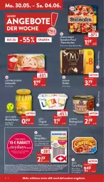 Gazetka promocyjna Aldi Nord - Aldi-Aktuell - Gazetka - ważna od 04.06 do 04.06.2022 - strona 6 - produkty: aldi, angebot, angebote, aus der tiefkühlung, Bad, coppenrath, curry, eis, feinkost, filet, filets, finesse, flammkuchen, gin, gulasch, halbfettmargarine, homann, kuchen, lamm, lätta, magnum, mais, margarine, matjes, Matjesfilet, matjesfilets, meica, mydays, nero, Nordsee, Ofen, original wagner, pizza, rind, rinder, rindergulasch, sahne, Sahnerolle, sauce, steinofen, stieleis, Ti, wagner