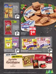 Gazetka promocyjna Edeka - Angebote der Woche - Gazetka - ważna od 23.09 do 23.09.2023 - strona 13 - produkty: bio, bonbons, brezel, cola, debeukelaer, eis, gin, huober, knoppers, korn, lachgummi, Nimm 2, prinzen rolle, reis, Ricola, schoko, super-knüller, ZTE, zucker