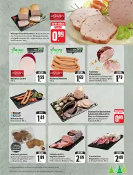 Gazetka promocyjna Edeka - Angebote der Woche - Gazetka - ważna od 23.09 do 23.09.2023 - strona 3 - produkty: baguette, Baguette-Salami, braten, braun, eis, fleisch, fleischkäse, geback, grill, Hausmacher, Käse, kräuter, kräutern, leberwurst, LG, lyoner, mac, natur, Ofen, pfeffer, reis, rind, ring, salami, Schal, Schale, schinken, schnitten, schnitzel, schwein, schweine, schweinerücken, Spezi, super-knüller, Ti, wein, weine, wiener, wurst, Yo, ZTE