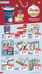 Gazetka promocyjna Famila - Prospekte - Gazetka - ważna od 24.12 do 24.12.2024 - strona 12 - produkty: ammerländer, Becher, bio, butter, crème fraîche, Dr. Oetker, eis, ferrero, flasche, Grießpudding, Kinder, kinder pingui, mascarpone, merl, milch, milchreis, Milchschnitte, milram, monte, Müller, müllermilch, nuss, pingui, pudding, reis, sahne, schlagsahne, Ti, zott, Zott Monte, ZTE