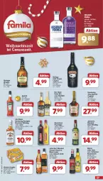 Gazetka promocyjna Famila - Prospekte - Gazetka - ważna od 24.12 do 24.12.2024 - strona 27 - produkty: Absolut Vodka, aperol, asbach uralt, baileys, berentzen, black label, blended scotch, bourbon, bourbon whiskey, Cognac, eier, eierlikör, flasche, frucht, irish cream, irish whiskey, jameson, jim beam, John Barr, kentucky straight, kleiner klopfer, lack, leine, likör, liqueur, nuss, ring, scotch, Ti, tuc, urvater, vodka, whiskey