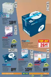 Gazetka promocyjna Metro - Office Spezial - Gazetka - ważna od 05.10 do 05.10.2022 - strona 11 - produkty: Clin, drucker, eis, kopierpapier, Laserdrucker, office, papier, Rauch, reis, Ti, top-hit