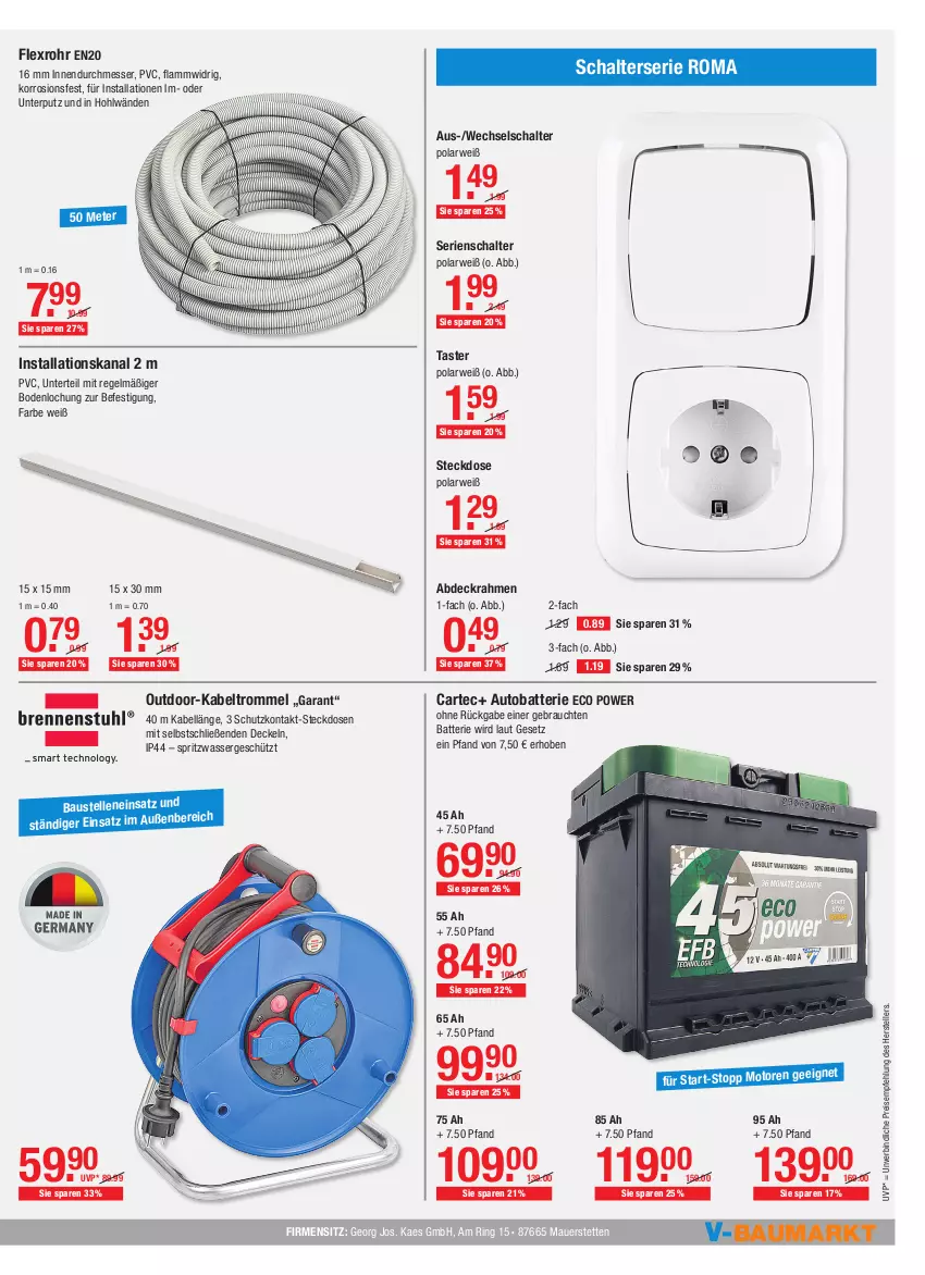 Aktueller Prospekt Vmarkt - V-Baumarkt - von 09.12 bis 15.12.2021 - strona 3