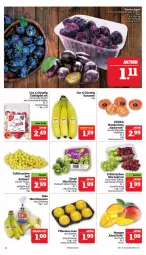 Gazetka promocyjna Marktkauf - Prospekt - Gazetka - ważna od 14.09 do 14.09.2024 - strona 10 - produkty: deka, kiwi, mandarine, mandarinen, mango, mangos, pflaume, pflaumen, tafeltrauben, Ti, trauben, zucker