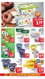 Gazetka promocyjna Marktkauf - Prospekt - Gazetka - ważna od 14.09 do 14.09.2024 - strona 22 - produkty: activia, activia joghurt, almighur, almighurt, Becher, bio, danone, danone activia, discount, drink, ehrmann, eis, gin, golden toast, hafer, joghur, joghurt, landliebe, milch, milchreis, mousse, reis, salat, soya, Ti, toast, ZTE, zucker