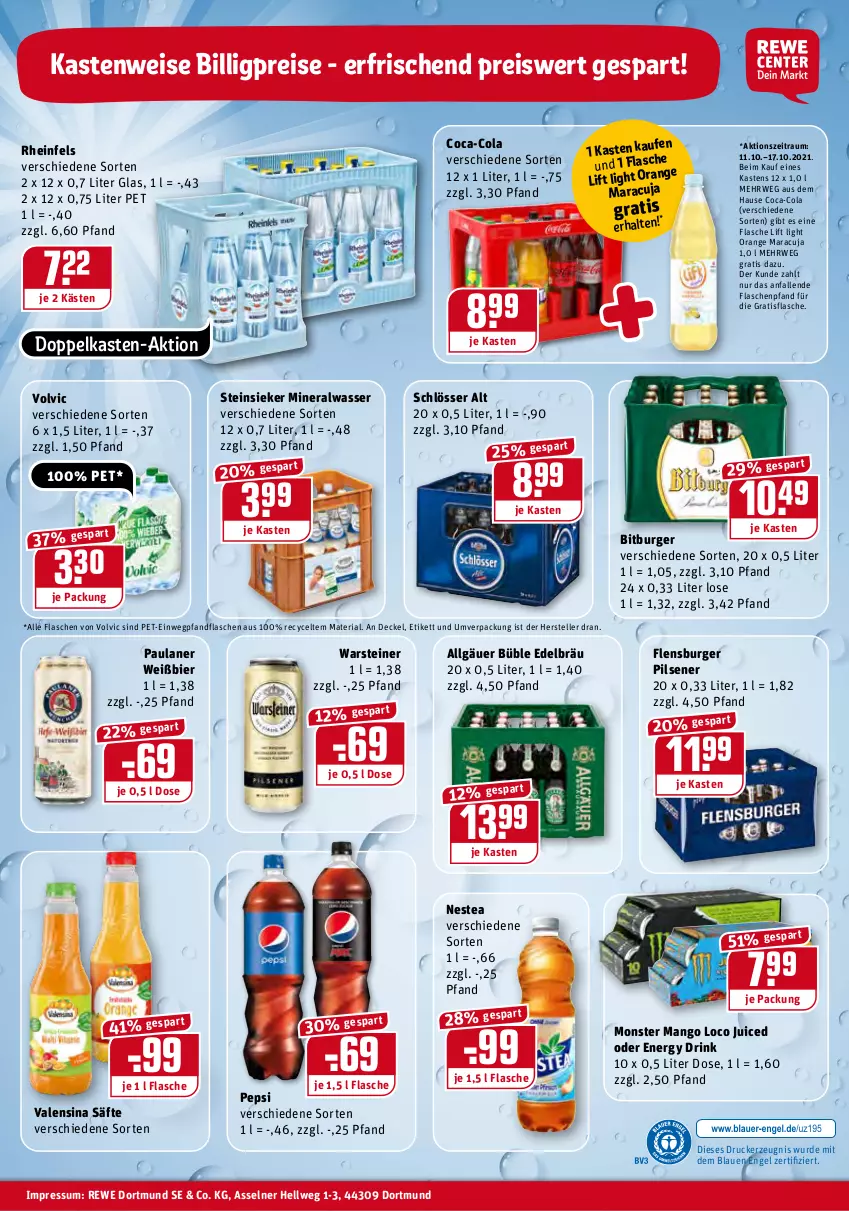 Aktueller Prospekt Rewe - Prospekte - von 11.10 bis 17.10.2021 - strona 28