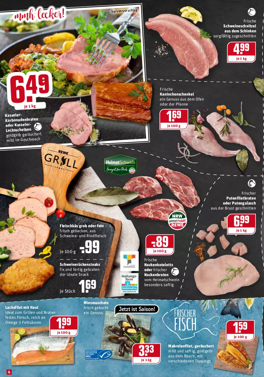 Aktueller Prospekt Rewe - Prospekte - von 11.10 bis 17.10.2021 - strona 4