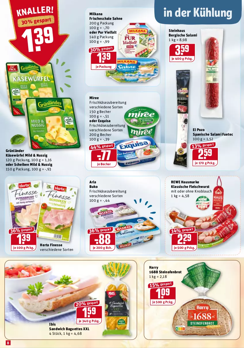 Aktueller Prospekt Rewe - Prospekte - von 11.10 bis 17.10.2021 - strona 8