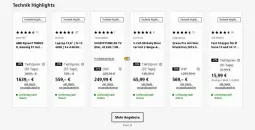 Gazetka promocyjna Saturn - Prospekte - Gazetka - ważna od 22.10 do 22.10.2025 - strona 2 - produkty: angebot, angebote, eis, Gaming PC, kraft, Laptop, led tv, lenovo, ndk, reis, ryzen, telefunken, Ti, Venta, versandkostenfrei