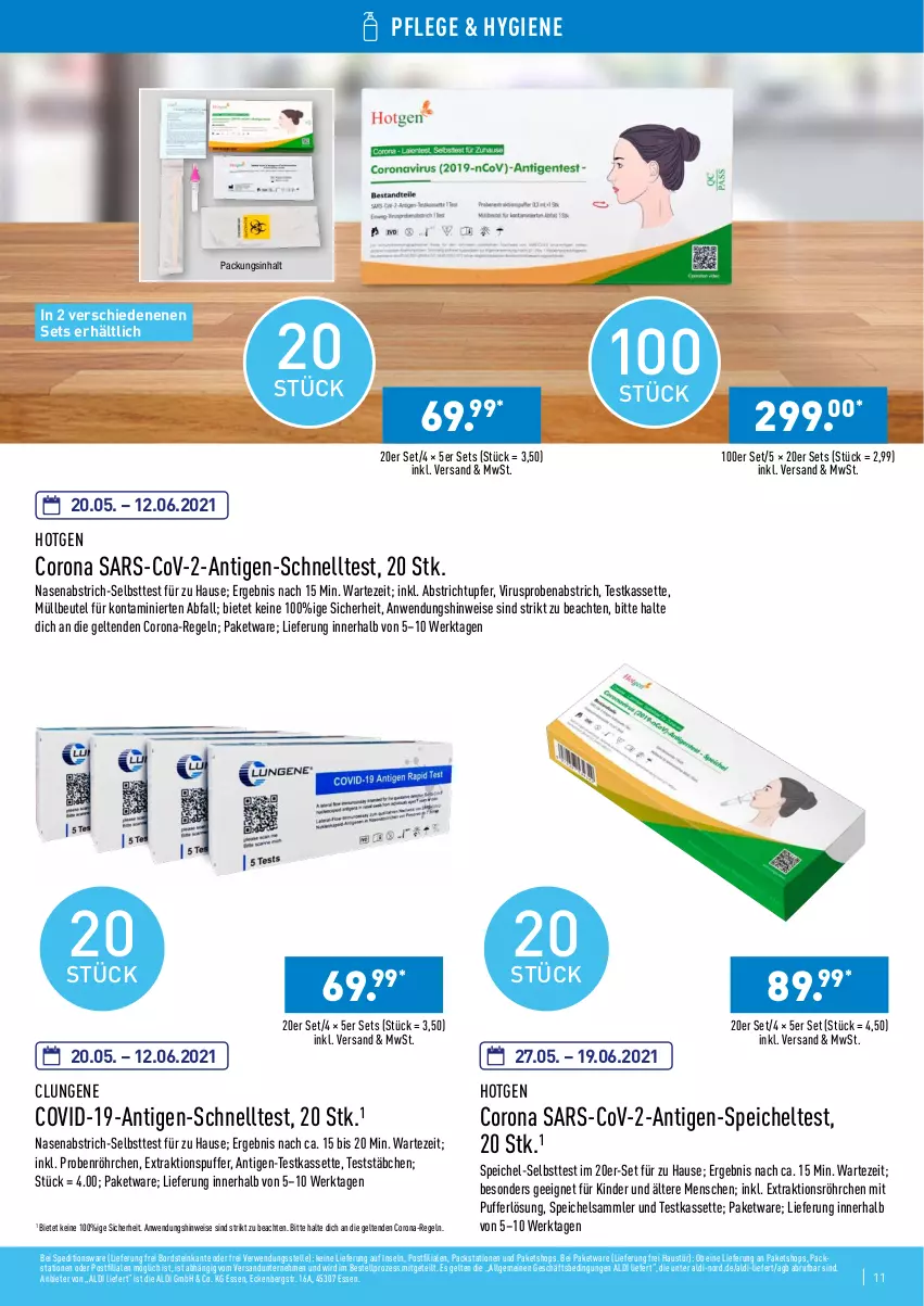 Aktueller Prospekt Aldi Nord - Aldi-Liefert - von 31.05 bis 26.06.2021 - strona 11