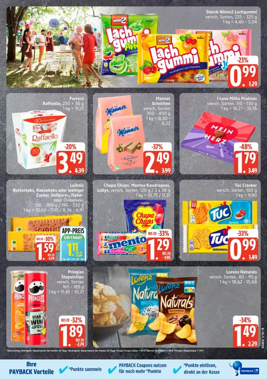 Aktueller Prospekt Edeka - Prospekte - von 10.08 bis 15.08.2026 - strona 19 - produkty: payback