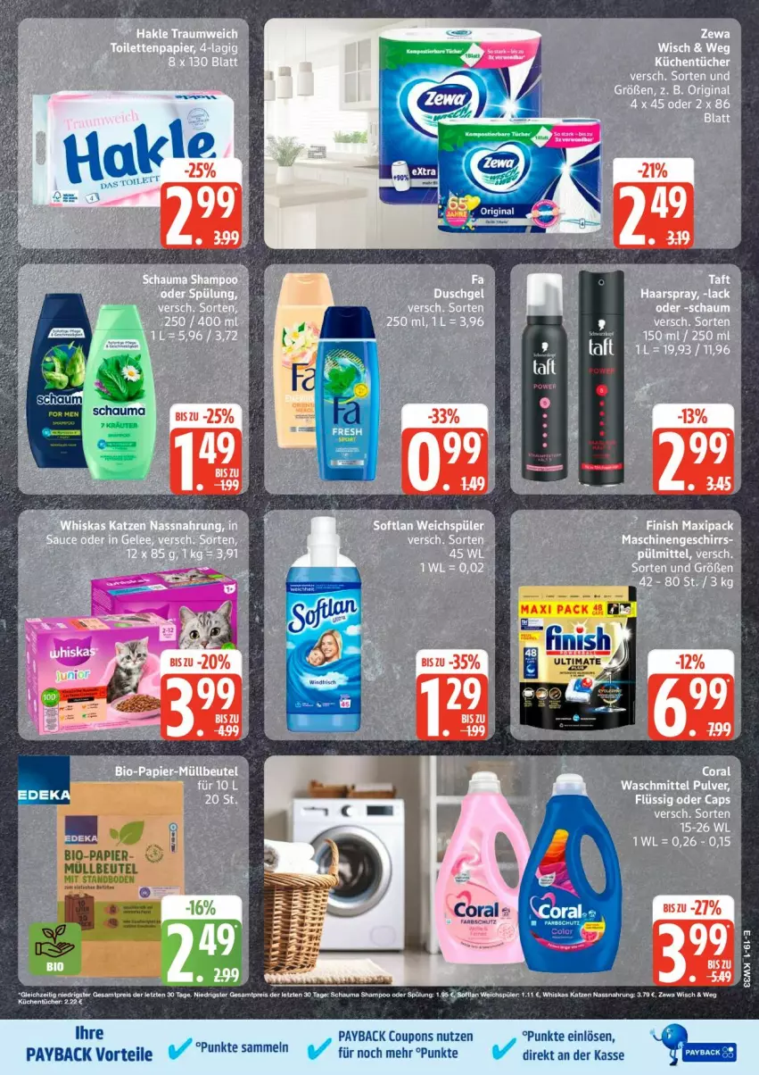 Aktueller Prospekt Edeka - Prospekte - von 10.08 bis 15.08.2026 - strona 26 - produkty: beutel, bio, coupon, coupons, Finish, papier, payback, Ti