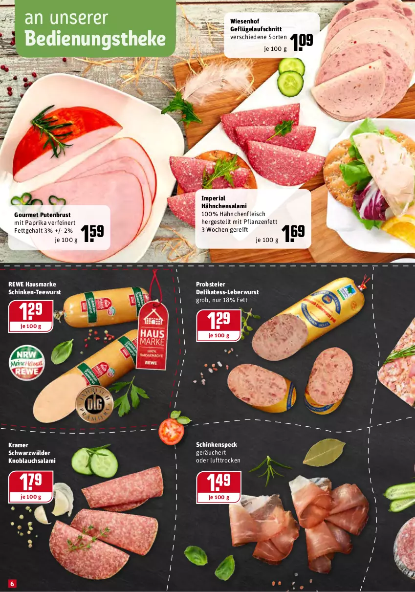 Aktueller Prospekt Rewe - Diese Woche im Angebot! - von 15.11 bis 20.11.2021 - strona 6