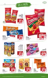 Gazetka promocyjna Wasgau - Prospekte - Gazetka - ważna od 08.01 do 08.01.2022 - strona 15 - produkty: alpia, angebot, balisto, beutel, bio, brezel, chips, cookie, cookies, creme, crunchips, debeukelaer, Doppelkekse, eis, huober, keks, kekse, lorenz, lorenz crunchips, Marabou, milky way, prinzenrolle, reis, riegel, salz, schoko, schokolade, schokoladen, schokoriegel, Ti, waffeln