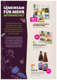 Gazetka promocyjna Denns Biomarkt - Prospekte - Gazetka - ważna od 30.08 do 30.08.2022 - strona 6 - produkty: Bau, direktsaft, eis, frucht, hafer, haferflocken, kaffee, Laufen, milch, natur, regal, reis, saft, Seife, Spezi, Ti, zucker