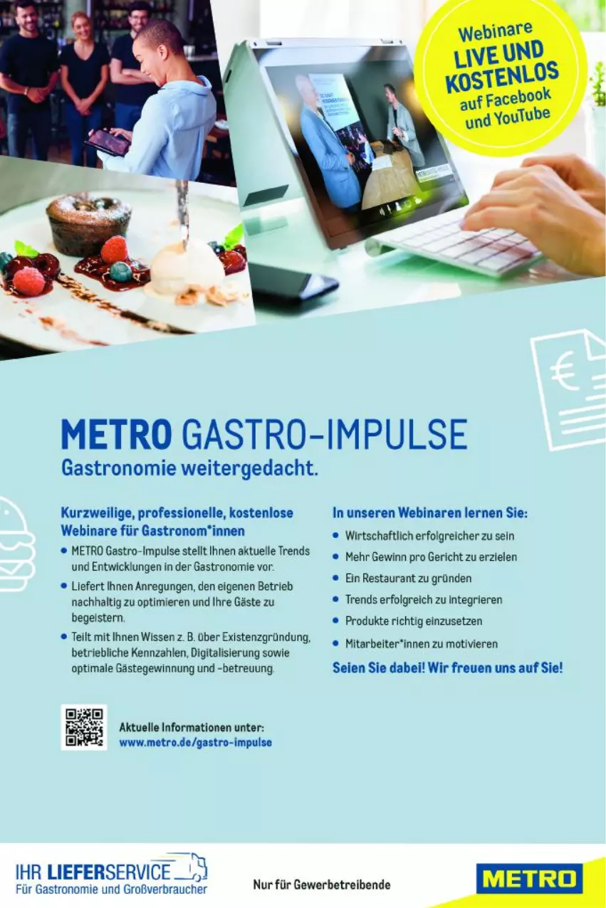 Aktueller Prospekt Metro - GastroJournal - von 10.02 bis 23.02.2022 - strona 12 - produkty: eis, elle, LG, lieferservice, Metro, metro gastro, Rauch, Ti, WICK