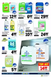Gazetka promocyjna Metro - GastroJournal - Gazetka - ważna od 23.02 do 23.02.2022 - strona 23 - produkty: ajax, allzweckreiniger, aloe vera, Becher, danklorix, Desinfektion, flasche, Glasreiniger, Heu, milch, reiniger, sagrotan, scheuermilch, sprühflasche, spülmittel, Ti, top-hit, weck
