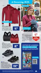 Gazetka promocyjna AldiSud - NÄCHSTE WOCHE - Gazetka - ważna od 22.10 do 22.10.2022 - strona 25 - produkty: ACC, accessoires, aldi, alle artikel ohne dekoration, decke, decksohle, dekoration, dell, eis, elle, erde, gin, handschuhe, kleid, Kleidung, Laufschuhe, Laufshirt, Mode, Mütze, reis, Ria, schuhe, shirt, Sport, Stier, Ti, Tiere, touchscreen, wasser, ZTE