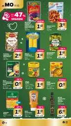 Gazetka promocyjna Netto - Woche 50 - Gazetka - ważna od 16.12 do 16.12.2023 - strona 12 - produkty: Brühe, Datteln, debrecziner, dreistern, eis, erde, feinschmecker, fleisch, heinz, knorr, Kraut, maggi, mais, mikado, natives olivenöl, olive, oliven, olivenöl, pasta, Ragout, reis, Ria, rotkohl, rum, sauce, snack, snacks, spreewaldhof, suppe, Ti