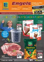 Gazetka promocyjna E Center - Angebote der Woche - Gazetka - ważna od 06.08 do 06.08.2022 - strona 1 - produkty: beere, beeren, beutel, braten, duplo, eier, eis, elle, Engel, ente, hanuta, heidelbeere, heidelbeeren, Kinder, kinder riegel, kotelett, magazin, mars, nackenkoteletts, reis, reiss, riegel, saft, schwein, schweine, schweinenacken, tee, teller, Ti, uhr, wein, weine