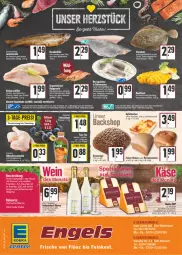 Gazetka promocyjna E Center - Angebote der Woche - Gazetka - ważna od 06.08 do 06.08.2022 - strona 24 - produkty: apfel, Apfelkuchen, aqua, backfisch, Dorade, eis, elle, ente, feinkost, filet, filets, fisch, fische, Fischer, flasche, forelle, Frische Hähnchen, frucht, fuze tea, hähnchenschenkel, henkel, hering, Herings, heringsfilets, kuchen, lachs, LG, mac, milch, rel, ring, Rotbarsch, rotbarschfilet, saft, sahne, sauce, schenkel, Schere, tee, Ti, uhr