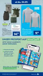 Gazetka promocyjna AldiSud - NÄCHSTE WOCHE - Gazetka - ważna od 09.09 do 09.09.2023 - strona 15 - produkty: aldi, angebot, angebote, dell, elle, Laptop, Mode, Ria, rucksack, sac, schultergurt, smartphone, Ti, Unterwäsche