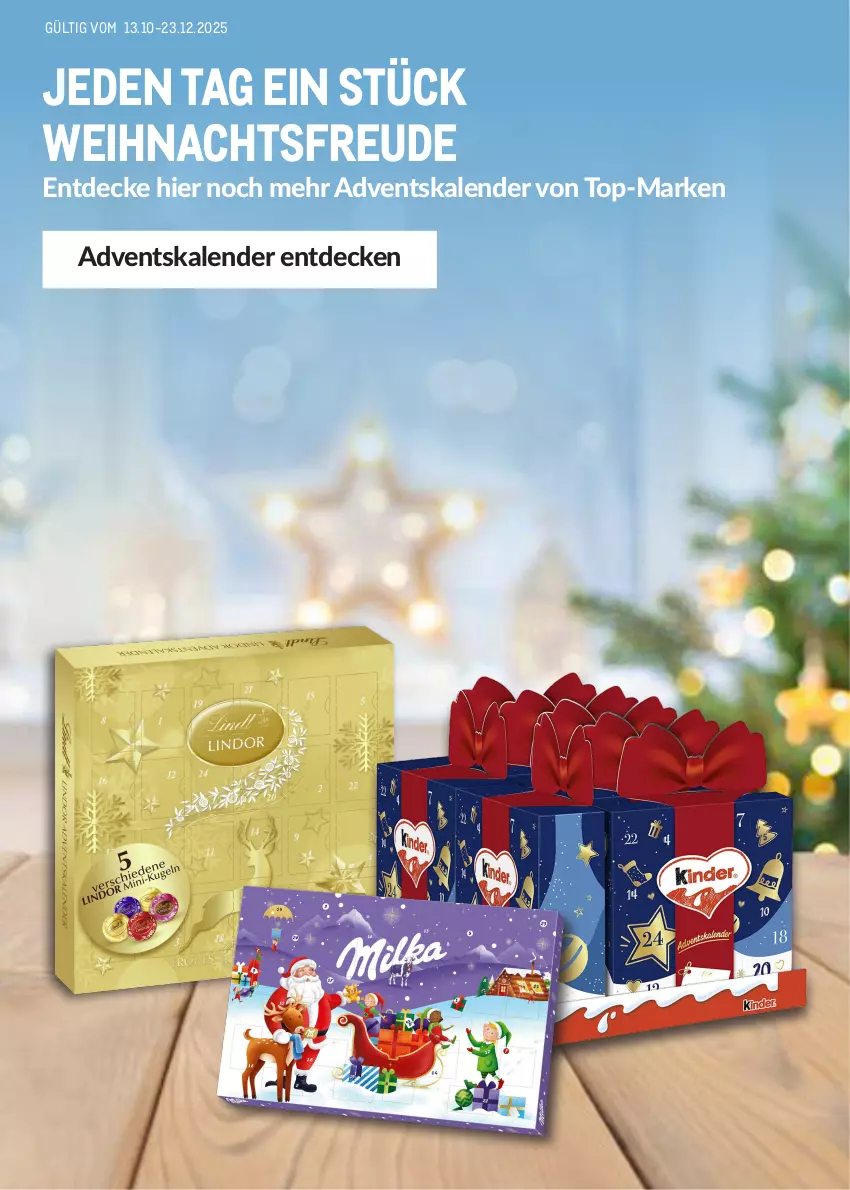 Aktueller Prospekt Metro - Online: Weihnachtszeit - von 13.10 bis 23.12.2025 - strona 7 - produkty: Adventskalender, decke, Ti