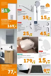 Gazetka promocyjna  - Gazetka - ważna od 15.08 do 15.08.2026 - strona 10 - produkty: ACC, accessoires, armatur, auto, Bau, Beckenunterschrank, brause, brauseschlauch, eis, Elektro, handbrause, HP, latte, messer, passend für alle, Ria, schlauch, Schrank, spiegel, Spültischarmatur, Ti, tisch, unterschrank, Wand-Tiefspül-WC, Wanne, waschbecken, waschbeckenunterschrank, Waschplatz, waschtisch, waschtischarmatur, wc-sitz