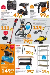 Gazetka promocyjna  - Gazetka - ważna od 15.08 do 15.08.2026 - strona 8 - produkty: akku, akku-bohrschrauber, arbeitsplatte, Bank, Bau, Behälter, Bohrhammer, Bohrschrauber, Brei, Eckregal, edelstahl, eis, Holz, kompressor, kraft, ladegerät, latte, led-licht, regal, staubsauger, steckregal, Stielstaubsauger, Ti, Trockensauger