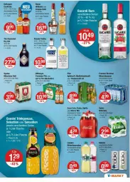 Gazetka promocyjna Vmarkt - Prospekte - Gazetka - ważna od 08.05 do 08.05.2024 - strona 11 - produkty: Absolut Vodka, alkohol, Alwa, apfel, apfelsaft, bitburger, brunnen, burger, cocktail, cocktails, cola, dry gin, elle, fanta, flasche, franken brunnen, gin, grappa, je 1-liter-flasche, limo, limonade, limonaden, Mezzo Mix, mineralwasser, Multivitaminsaft, natur, pils, premium pils, rel, saft, Spaten, sprite, Ti, trauben, Traubensaft, vita, vodka, volvic, wasser