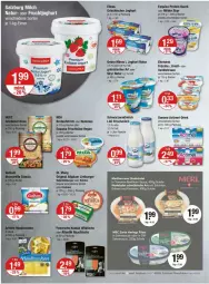 Gazetka promocyjna Vmarkt - Prospekte - Gazetka - ważna od 08.05 do 08.05.2024 - strona 6 - produkty: actimel, aufstrich, Becher, brot, brotaufstrich, burger, danone, drink, ehrmann, elinas, erbsen, exquisa, exquisa frischkäse, Faktu, feinkost, filet, filets, flasche, frischkäse, frucht, früchte, fruchtjoghurt, gin, Griechischer Joghurt, hering, Herings, hummus, je 1-liter-flasche, joghur, joghurt, karotten, Käse, lachs, LG, Limburger, merl, milch, natur, nudel, nudelsalat, quark, Rauch, ring, Rubius, sahne, salat, salz, sauce, Schal, Schale, schinken, Skyr, Ti, vanille, Wild, wildlachs