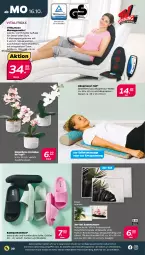 Gazetka promocyjna Netto - Woche 42 - Gazetka - ważna od 21.10 do 21.10.2023 - strona 20 - produkty: auer, Bad, badematte, dell, elle, kissen, Mode, orchidee, pantolette, pantoletten, Ria, Schal, sessel, stuhl, Ti, timer, topf, vita, vitalmaxx, ZTE