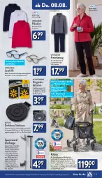 Gazetka promocyjna Aldi Nord - Von Montag - Gazetka - ważna od 10.08 do 10.08.2024 - strona 21 - produkty: aldi, Anzug, auto, batterie, batterien, Bau, baumwolle, dell, elle, garnitur, gin, kissen, Mode, passend für alle, poloshirt, reine baumwolle, Ria, shirt, Signal, Sitzhöhe, sitzkissen, tablet, tablett, Tasche, Teleskop, Ti, tragetasche, up2fashion, wolle, ZTE