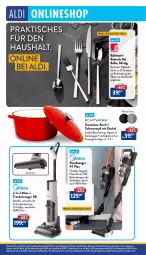 Gazetka promocyjna Aldi Nord - Von Montag - Gazetka - ważna od 10.08 do 10.08.2024 - strona 32 - produkty: aldi, auto, beleuchtung, besteck, besteck-set, decke, Deckel, edelstahl, eier, eis, LG, maille, ndk, reis, Schal, Schale, Sport, staubsauger, Ti, tisch, topf, Trockensauger, uhr
