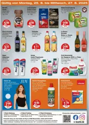 Gazetka promocyjna Vmarkt - Prospekte - Gazetka - ważna od 27.08 do 27.08.2025 - strona 20 - produkty: alle artikel ohne dekoration, almdudler, angebot, angebote, auer, Brei, creme, dekoration, dell, dusche, eis, elle, flasche, frizzante, frucht, je 1-liter-flasche, je 250-g-packung, kaes, kaffee, katzennahrung, kitekat, kneipp, La Gioiosa, lavazza, megaperls, Mode, persil, persil waschmittel, pflegedusche, reis, ring, rosato, Signal, telefon, teller, Ti, uhr, waschmittel, zahncreme